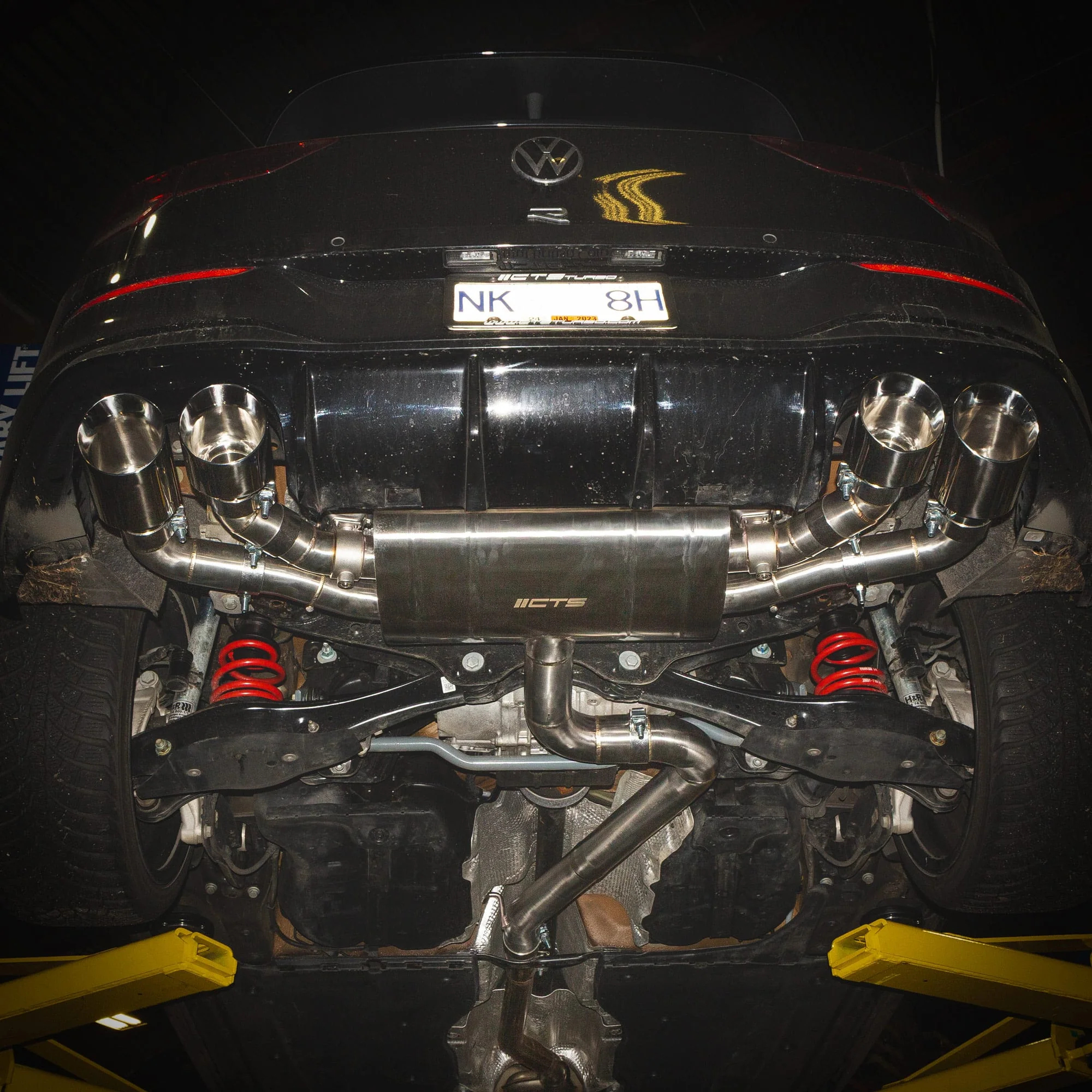 CTS Turbo MK8 Golf R Valved Cat Back Exhaust - Image 5