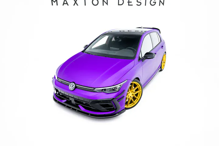 Maxton Design Front Splitter V.2 Volkswagen Golf R Mk 8 Facelift - Image 4