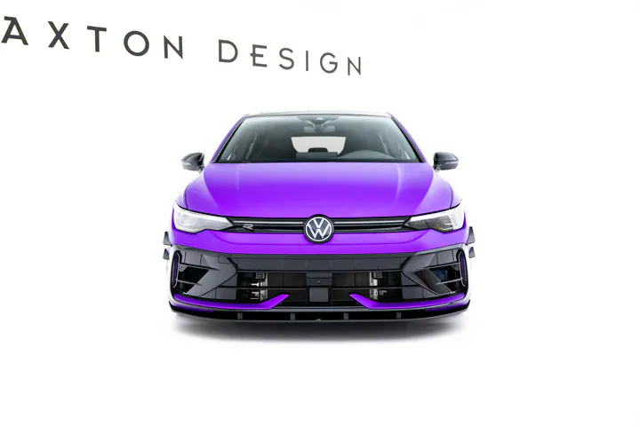 Maxton Design Street Pro Front Splitter Volkswagen Golf R Mk8 Facelift - Image 4