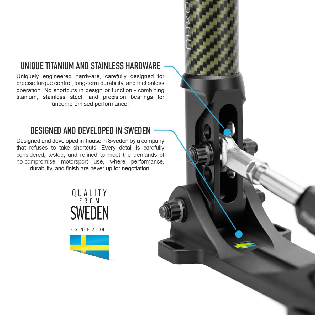 Nuke Performance Hydraulic Handbrake DriftSpec Pro, Matte Carbon 360/460mm - Image 10